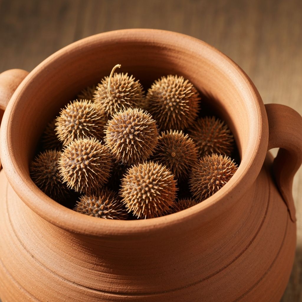 Whole dried Tribulus fruits